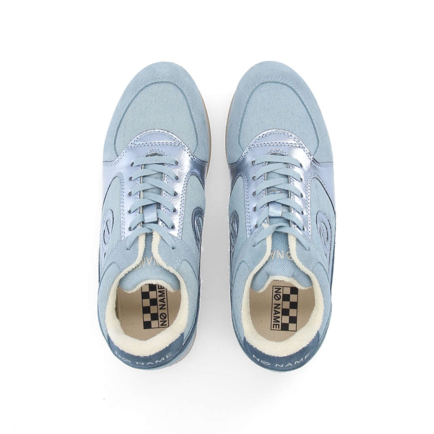 PARKO JOGGER W - DENIM/SDE/METAL - CELESTE/BLU JEANSS/ARGENTO